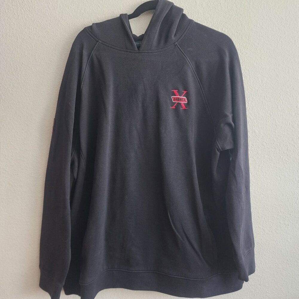 Extracurricular Pullover Hoodie Mens XL KBS X Embroidered Golf Patch Modern